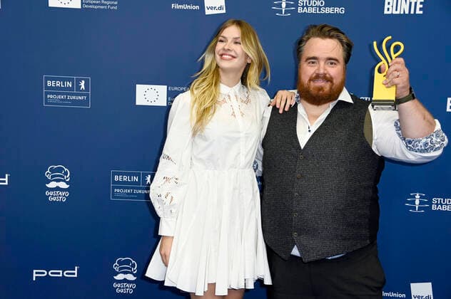 Zsa Zsa Inci BuÌˆrkle and Tristan Seith at the German Acting Award 2021 at Spindler Klatt Restaurant Berlin, 03 09 2021 Foto:xF.xKernx xFuturexImage