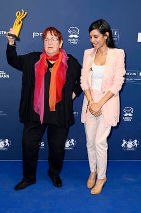 Walfriede Schmitt and Collien Ulmen Fernandes at the award ceremony of the German Acting Award 2021 at the restaurant Spindler Klatt Berlin, 03 09 2021 Foto:xF.xKernx xFuturexImage