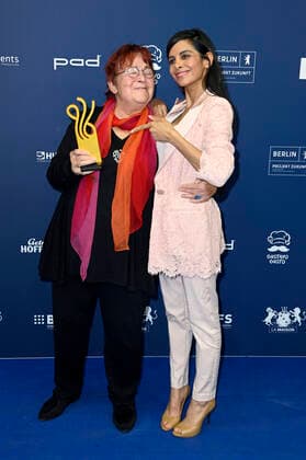 Walfriede Schmitt and Collien Ulmen Fernandes at the award ceremony of the German Acting Award 2021 at the restaurant Spindler Klatt Berlin, 03 09 2021 Foto:xF.xKernx xFuturexImage