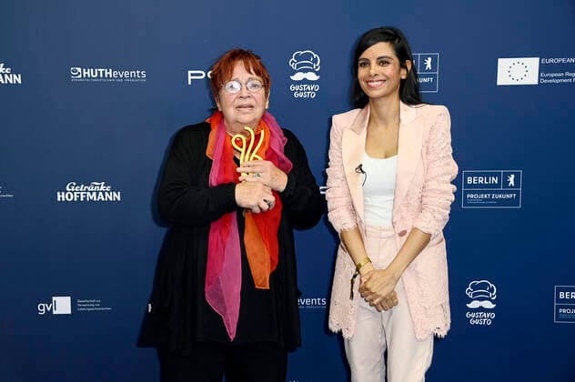 Walfriede Schmitt and Collien Ulmen Fernandes at the award ceremony of the German Acting Award 2021 at the restaurant Spindler Klatt Berlin, 03 09 2021 Foto:xF.xKernx xFuturexImage