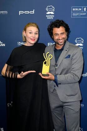 Rosalie Thomass and Serkan Kaya at the award ceremony of the German Acting Award 2021 at the restaurant Spindler Klatt Berlin, 03 09 2021 Foto:xF.xKernx xFuturexImage