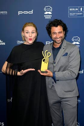 Rosalie Thomass and Serkan Kaya at the award ceremony of the German Acting Award 2021 at the restaurant Spindler Klatt Berlin, 03 09 2021 Foto:xF.xKernx xFuturexImage