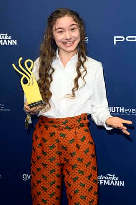 Hannah Schiller at the award ceremony of the German Acting Award 2021 at the restaurant Spindler Klatt Berlin, 03 09 2021 Foto:xF.xKernx xFuturexImage
