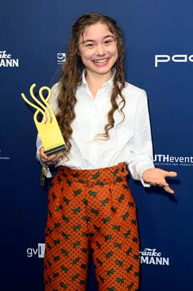Hannah Schiller at the award ceremony of the German Acting Award 2021 at the restaurant Spindler Klatt Berlin, 03 09 2021 Foto:xF.xKernx xFuturexImage
