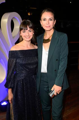 Paula Schramm and Nadine Warmuth at the award ceremony of the German Acting Award 2021 at the restaurant Spindler Klatt Berlin, 03 09 2021 Foto:xF.xKernx xFuturexImage