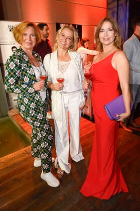 Marion Kracht, Nova Meierhenrich and Tina Ruland at the award ceremony of the German Acting Award 2021 at the restaurant Spindler Klatt Berlin, 03 09 2021 Foto:xF.xKernx xFuturexImage