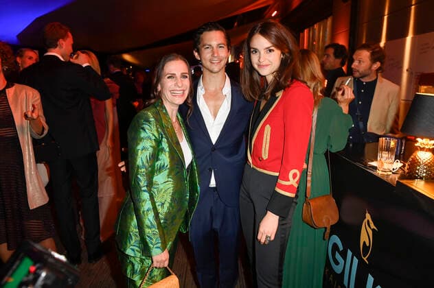 Nadine Heidenreich, Tim Oliver Schultz and Luise Befort at the award ceremony of the German Acting Award 2021 at the restaurant Spindler Klatt Berlin, 03 09 2021 Foto:xF.xKernx xFuturexImage