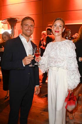 Leo Reisinger and Wolke Hegenbarth at the award ceremony of the German Acting Award 2021 at the restaurant Spindler Klatt Berlin, 03 09 2021 Foto:xF.xKernx xFuturexImage