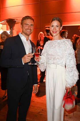 Leo Reisinger and Wolke Hegenbarth at the award ceremony of the German Acting Award 2021 at the restaurant Spindler Klatt Berlin, 03 09 2021 Foto:xF.xKernx xFuturexImage