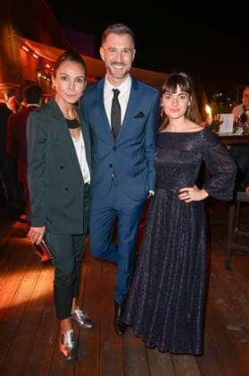 Nadine Warmuth, Jochen Schropp and Paula Schramm at the award ceremony of the German Acting Award 2021 at the restaurant Spindler Klatt Berlin, 03 09 2021 Foto:xF.xKernx xFuturexImage
