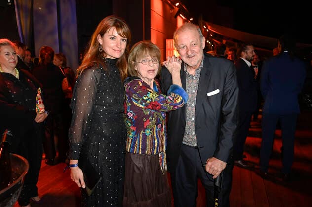 Ina Paule Klink, Cornelia Froboess and Leonard Lansink at the award ceremony of the German Acting Award 2021 at the restaurant Spindler Klatt Berlin, 03 09 2021 Foto:xF.xKernx xFuturexImage