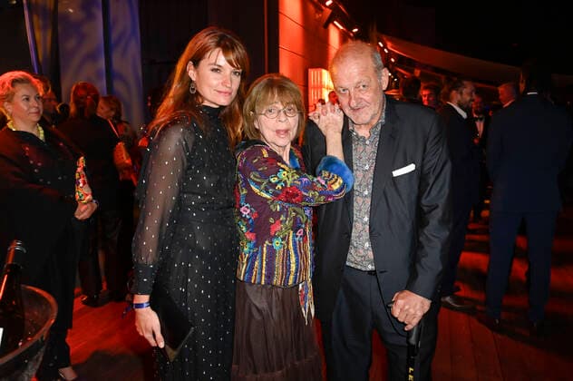 Ina Paule Klink, Cornelia Froboess and Leonard Lansink at the award ceremony of the German Acting Award 2021 at the restaurant Spindler Klatt Berlin, 03 09 2021 Foto:xF.xKernx xFuturexImage