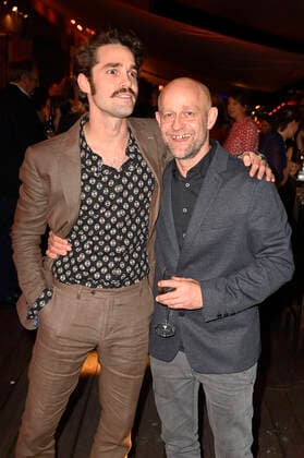 Maximilian Befort and Jürgen Vogel at the award ceremony of the German Acting Award 2021 at the restaurant Spindler Klatt Berlin, 03 09 2021 Foto:xF.xKernx xFuturexImage
