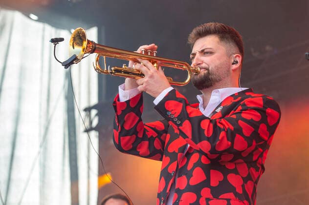 Louis von Druckluft live at the Üvverm Horizont concert at the OpenAir Port Festival 2021 at Cologne Bonn Airport Cologne, 04 09 2021 Foto:xR.xSchmiegeltx xFuturexImage