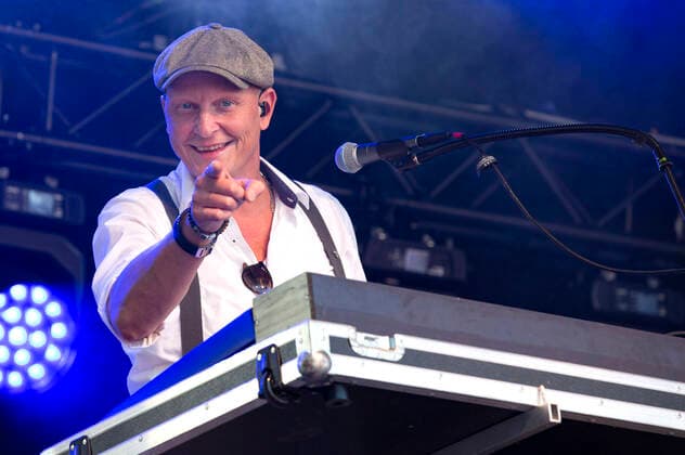 Jochen Damm from Klüngelköpp live at the Üvverm Horizont concert at the OpenAir Port Festival 2021 at Cologne Bonn Airport Cologne, 04 09 2021 Foto:xR.xSchmiegeltx xFuturexImage