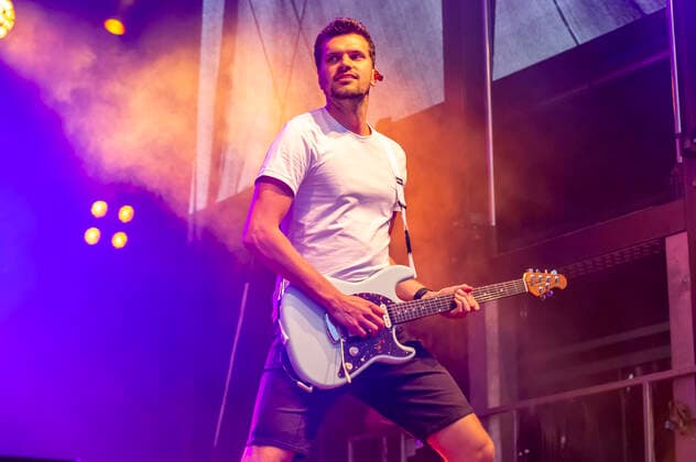 Phil Schöpe of Kempes Finest live at the Üvverm Horizont concert at the OpenAir Port Festival 2021 at Cologne Bonn Airport Cologne, 04 09 2021 Foto:xR.xSchmiegeltx xFuturexImage