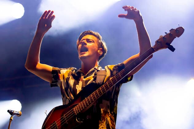 Kevin Wittwer of Cat Ballou live at the Üvverm Horizont concert at the OpenAir Port Festival 2021 at Cologne Bonn Airport Cologne, 04 09 2021 Foto:xR.xSchmiegeltx xFuturexImage
