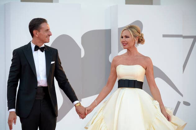 78th Venice Film Festival 2021, Red carpet Kineo Prize. Pictured: Marco Bacini, Federica Panicucci  Copyright: xAlbertoxTerenghi Venice2021x xIPx xVenezia2020x