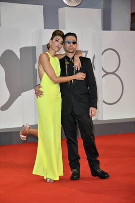 78th Venice Film Festival 2021, Red Carpet Filming Italy . Pictured Nina Zilli, Daniele Lazzarin  Copyright: xSimonexComix xIPAx xVeneziax2020x