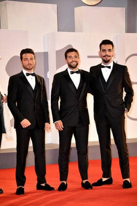 78th Venice Film Festival 2021, Red Carpet Filming Italy . Pictured Il Volo  Copyright: xSimonexComix xIPAx xVeneziax2020x