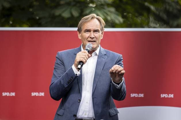 Burkhard Jung, Mayor of Leipzig, taken at the summer party of the SPD Leipzig, 05 09 2021 Leipzig Germany Copyright: xFlorianxGaertner photothek.dex