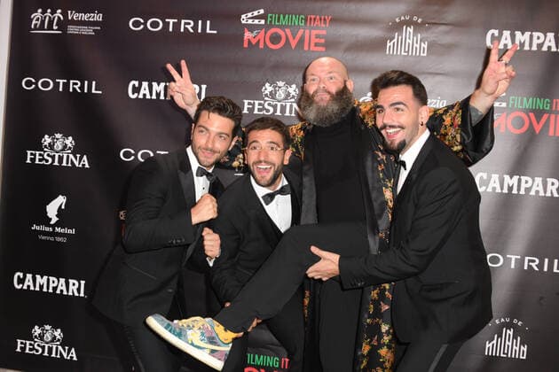 Entertainment Bilder des Tages 78th Venice Film Festival 2021, Filming Italy Award Pictured: Darko Peric, il volo  Copyright: xManuelexMangiarottix xIPAx xManuelexMangiarottix xVeneziax20x