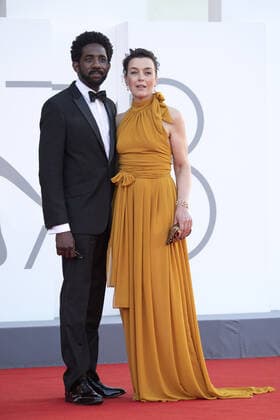 September 6, 2021, Venice, Italy: Rhashan Stone and Olivia Williams attending the Kineo Prize Red Carpet as part of the 78th Venice International Film Festival in Venice, Italy on September 05, 2021. Paolo Cotello imageSPACE Venice Italy - ZUMAs181 20210906_zea_s181_094 Copyright: xImagespacex