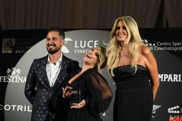 Entertainment Bilder des Tages 78th Venice Film Festival 2021, Filming Italy Award Pictured: Katia Follesa  Copyright: xManuelexMangiarottix xIPAx xManuelexMangiarottix xVeneziax20x