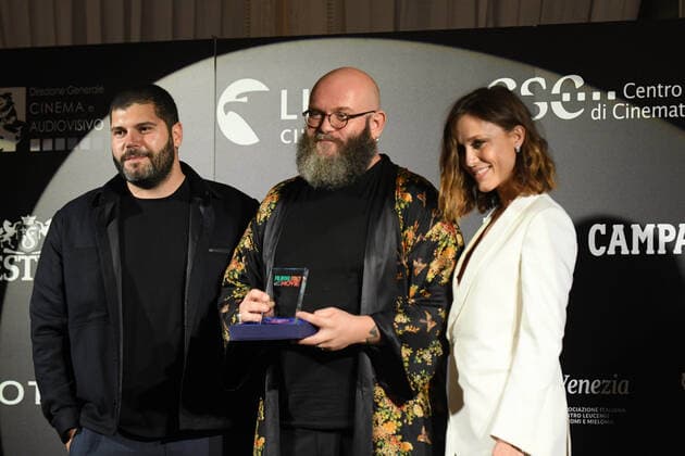 78th Venice Film Festival 2021, Filming Italy Award Pictured: Salvatore Esposito, Darko Peric, Gabriella Pession  Copyright: xManuelexMangiarottix xIPAx xManuelexMangiarottix xVeneziax20x