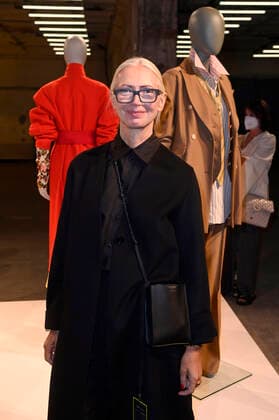 Christiane Arp at the group exhibition of the cultural format Der Berliner Salon at MBFW in the context of Fashion Week Berlin Spring Summer 2022 at Kraftwerk Berlin Berlin, 06 09 2021 Foto:xF.xKernx xFuturexImage