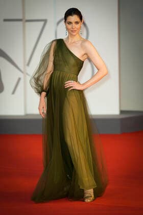 Photo IPP Daniele Cifala™ Venice 05 09 2021 The 78th Venice Film Festival Illusions Perdues Red Carpet The 78th Venice International Film Festival and Kineo Prize Red Carpet The 78th Venice International Film Festival and Filming Italy Award Red Carpet The 78th Venice International Film Festival in the photo Vittoria Puccin  0