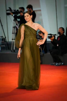 Photo IPP Daniele Cifala™ Venice 05 09 2021 The 78th Venice Film Festival Illusions Perdues Red Carpet The 78th Venice International Film Festival and Kineo Prize Red Carpet The 78th Venice International Film Festival and Filming Italy Award Red Carpet The 78th Venice International Film Festival in the photo Vittoria Puccin  0