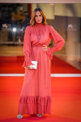 Photo IPP Daniele Cifala™ Venice 05 09 2021 The 78th Venice Film Festival Illusions Perdues Red Carpet The 78th Venice International Film Festival and Kineo Prize Red Carpet The 78th Venice International Film Festival and Filming Italy Award Red Carpet The 78th Venice International Film Festival in the photo Cristina Parodi  0