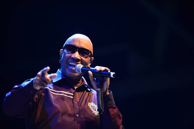 MIRAMAR, FLORIDA - SEPTEMBER 03: Leaveil Degree of The Whispers perform on stage during Classically Yours The Superstars of Soul & R&B at Miramar Regional Park Amphitheater on September 03, 2021 in Miramar, Florida. Copyright: xmpi10x