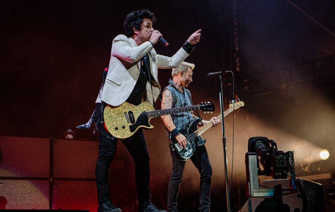 September 6, 2021, Seattle, Washington, USA: Seattle, WA - SEPTEMBER 06, 2021 : Rock band Green Day performs to a sold out crowd during the Hella Mega Tour at T-Mobile Park on September 06, 202 1 in Seattle, Washington. Photo Xander Deccio imageSPACE Seattle USA - ZUMAs181 20210906_zea_s181_190 Copyright: xImagespacex