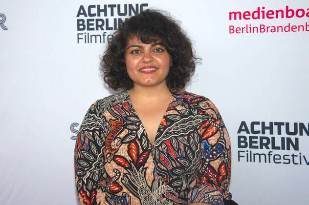 Sara Fazilat at the opening of the 17 achtung berlin film festival with the premiere of the feature film Nico at Kino International Berlin, 07 09 2021 Foto:xC.xBehringx xFuturexImage