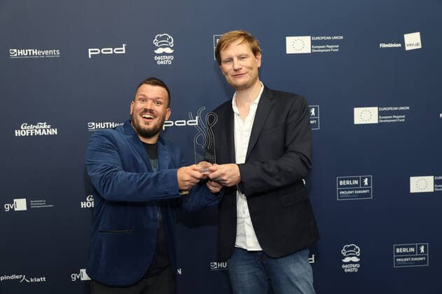 DEUTSCHER SCHAUSPIELPREIS 2021 Award Ceremony Fairness Award Short Film The Best Orchestra Award Ceremony German Drama Award 2021 at Spindler and Klatt in Berlin Copyright: xEventpressxRadkex
