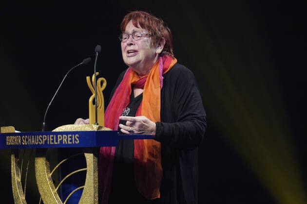 DEUTSCHER SCHAUSPIELPREIS 2021 award ceremony Walfriede Schmitt at the DEUTSCHER SCHAUSPIELPREIS 2021 award ceremony at Spindler und Klatt in Berlin Copyright: xEventpressx