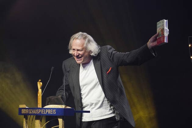 DEUTSCHER SCHAUSPIELPREIS 2021 Klaus Pohl at the DEUTSCHER SCHAUSPIELPREIS 2021 award ceremony at Spindler und Klatt in Berlin Copyright: xEventpressx