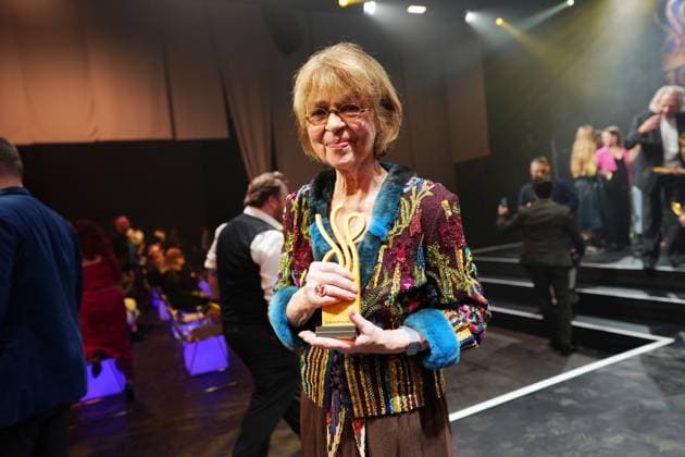 Verleihung DEUTSCHER SCHAUSPIELPREIS 2021 Cornelia Froboess bei der Verleihung DEUTSCHER SCHAUSPIELPREIS 2021 im Spindler und Klatt in Berlin *** DEUTSCHER SCHAUSPIELPREIS 2021 award ceremony Cornelia Froboess at the DEUTSCHER SCHAUSPIELPREIS 2021 award ceremony at Spindler und Klatt in Berlin Copyright: xEventpressx