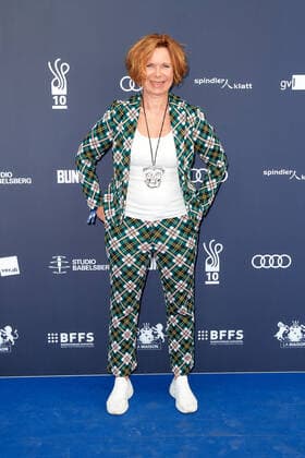 DEUTSCHER SCHAUSPIELPREIS 2021 Marion Kracht on the red carpet at the German Acting Award ceremony at Spindler Klatt in Berlin Copyright: xEventpressxGolejewskix