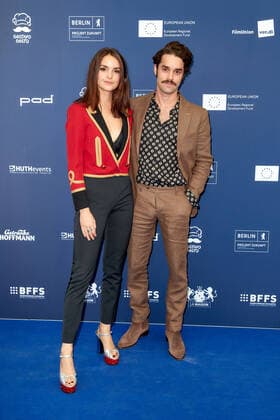 GERMAN ACTING AWARD 2021 Luise Befort with brother Maximilian Befort on the red carpet at the German Acting Award ceremony at Spindler Klatt in Berlin. Copyright: xEventpressxGolejewskix