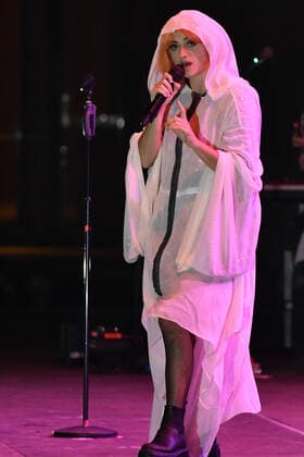 Veronica Lucchesi of La Rappresentante di Lista during the Concert at the Cavea of the Auditorium Parco della Musica, Rome, September 7, 2021  Copyright: xDomenicoxCippitellix xIPAx xx 0