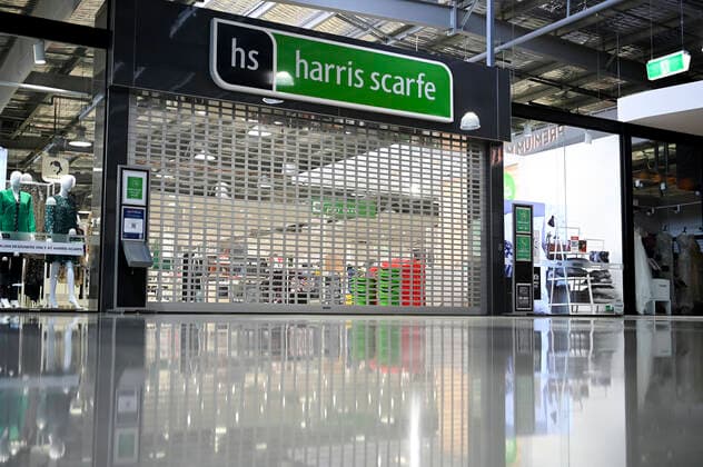 ACT CORONAVIRUS COVID19, A closed retail shop is seen at the Canberra Outlet Centre in Canberra, Thursday, September 9, 2021. The ACT government is extending Canberra s lockdown for another two weeks until September 17 amid continuing mystery cases. ( NO ARCHIVING, EDITORIAL USE ONLY, NO USE IN BOOKS WITHOUT CONSENT CANBERRA ACT AUSTRALIA  Copyright: xLUKASxCOCHx 20210909001574173580