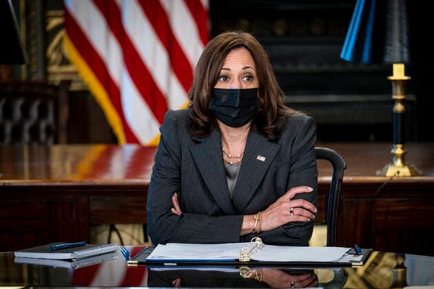 September 9, 2021, Washington, District of Columbia, USA: United States Vice President Kamala Harris makes opening remarks about the impact of Texas Senate Bill 8 and other restrictions on reproductive care during a meeting with abortion and reproductive health providers and patients from Texas, Mississippi, Kentucky, and New Mexico in her ceremonial office in the Eisenhower Executive Office Building in Washington, DC on September 9, 2021 Washington USA - ZUMAs152 20210909_zaa_s152_036 Copyright: xPetexMarovichx