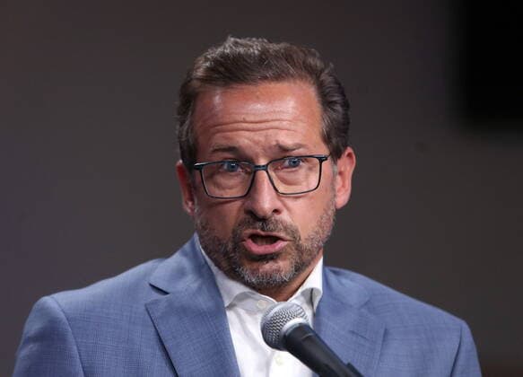 September 9, 2021, Gatineau, PQ, Canada: Bloc Quebecois Leader Yves-Francois Blanchet speaks to the media following the federal election English-language Leaders debate in Gatineau, Que., on Thursday, Sept. 9, 2021. Gatineau Canada  - ZUMAc35_ 20210909_zaf_c35_124 Copyright: xFredxChartrandx