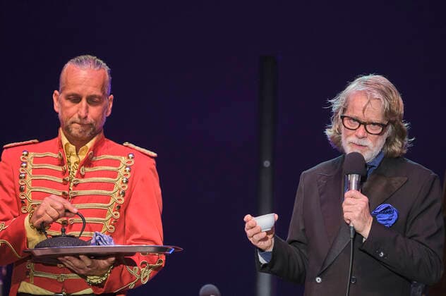 Helge Schneider live as part of the concert series Back on Stage at the Gilde Parkbühne Hannover, 10 09 21 Foto:xU.xStammx xFuturexImage