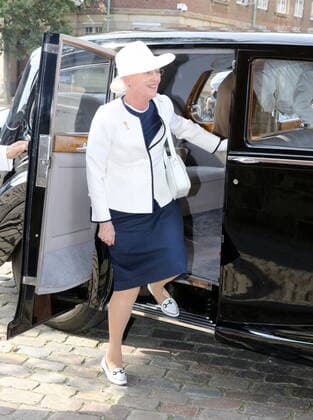 10-09-2021 Denmark Queen Margrethe attend a church concert on the occasion of Holmen s provost and provost of war, Ejgil Bank Olesen™s farewell in Denmark. Â  Copyright: xPPEx
