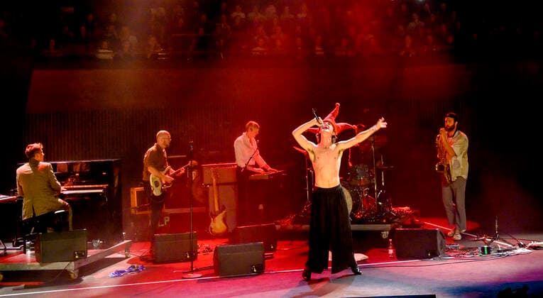 Bisse on stage during the P6 BEAT Rocker Concert Hall Saturday, September 11, 2021 For the eighth time, P6 holds the radio channel P6 BEAT Rocker Concert Hall, where the best the Danish music scene can perform playing live in the DR Concert Hall The show is also a celebration of P6 BEATs 10th birthday, Copenhagen  Copyright: TorbenxChristensen TorbenxChristensenx COP600 str spdk20210912-030504-L