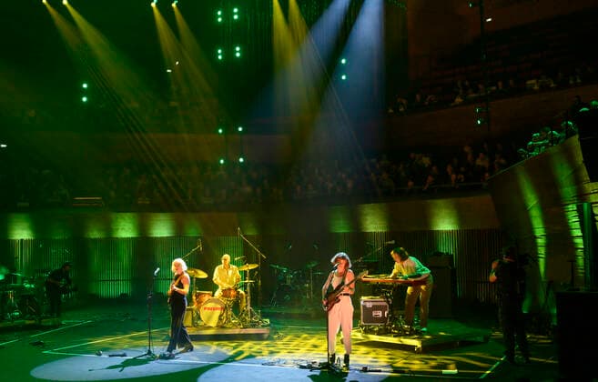 The group Prisma on stage during the P6 BEAT Rocker Concert Hall on Saturday 11 September 2021 For the eighth time, P6 is holding the radio channel P6 BEAT Rocker Koncerthuset, where the best the Danish music scene can perform playing live in the DR Concert Hall. Copenhagen  Copyright: TorbenxChristensen TorbenxChristensenx COP600 str spdk20210912-030520-L